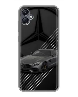 Чохол для Samsung Galaxy A05 з картинкою «Mercedes AMG — графіка»