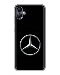 Чохол для Samsung Galaxy A05 з картинкою «Mercedes класичний лого»