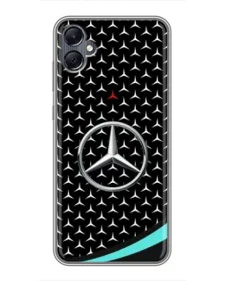 Чохол для Samsung Galaxy A05 з картинкою «Mercedes — бірюзовий акцент»