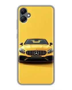 Чохол для Samsung Galaxy A05 з картинкою «Жовтий Mercedes GT»