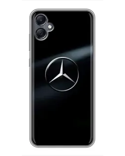 Чохол для Samsung Galaxy A05 з картинкою «Mercedes на металі»