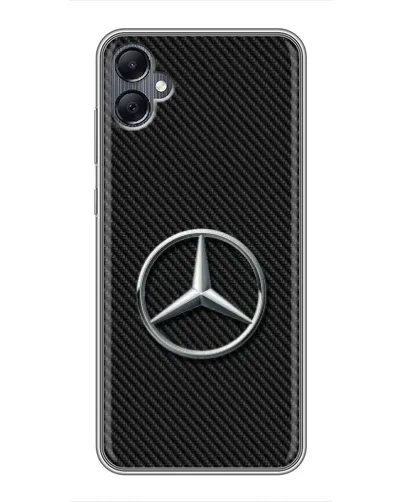 Чохол для Samsung Galaxy A05 з картинкою «Карбоновий Mercedes стиль»