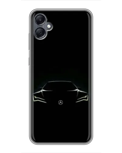 Чехол для Samsung Galaxy A05 с картинкой «Mercedes — силуэт авто» Чехол для Samsung Galaxy A05 с картинкой «Mercedes — силуэт авто»