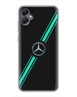 Чехол для Samsung Galaxy A05 с картинкой «Спортивные линии Mercedes» Чехол для Samsung Galaxy A05 с картинкой «Спортивные линии Mercedes»