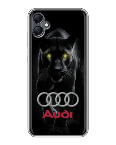 Чохол для Samsung Galaxy A05 з картинкою «Пантера та Audi»