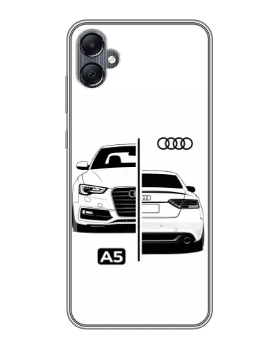 Чохол для Samsung Galaxy A05 з картинкою «Audi — контрастний дизайн»