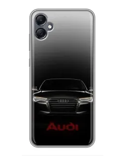 Чохол для Samsung Galaxy A05 з картинкою «Audi — градієнтний контур»