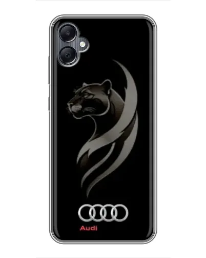 Чохол для Samsung Galaxy A05 з картинкою «Графіка — пантера та Audi»
