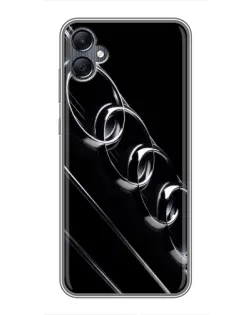 Чохол для Samsung Galaxy A05 з картинкою «Audi — абстрактні кільця»