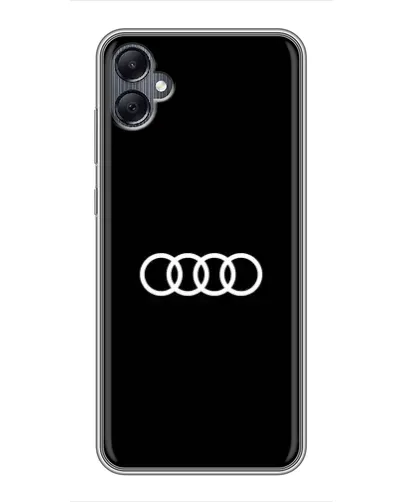 Чохол для Samsung Galaxy A05 з картинкою «Audi White Logo»
