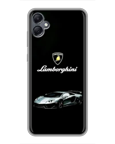 Чехол для Samsung Galaxy A05 с картинкой «Логотип Lamborghini классика»