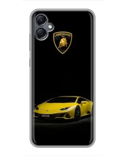 Чехол для Samsung Galaxy A05 с картинкой «Lamborghini желтый акцент»