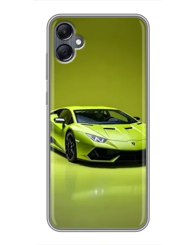 Чехол для Samsung Galaxy A05 с картинкой «Салатовый Lamborghini Huracan»