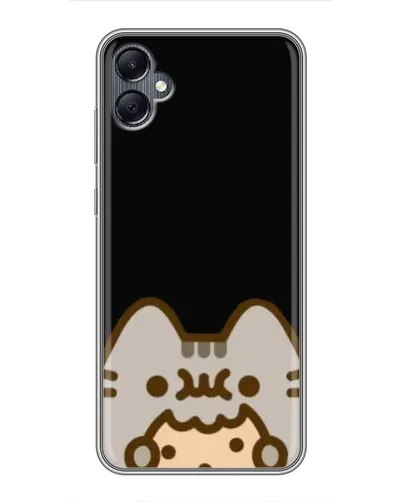 Чехол для Samsung Galaxy A05 с картинкой «Пушин на черном» Чехол для Samsung Galaxy A05 с картинкой «Пушин на черном»