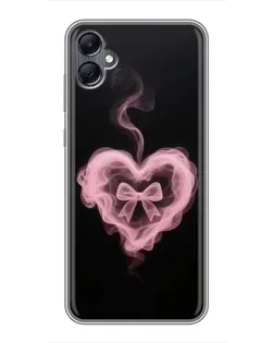 Чехол для Samsung Galaxy A05 с картинкой «Дымчатое сердце»