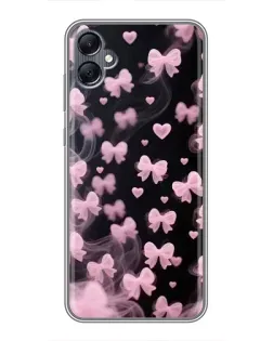 Чехол для Samsung Galaxy A05 с картинкой «Неоновое кружево»