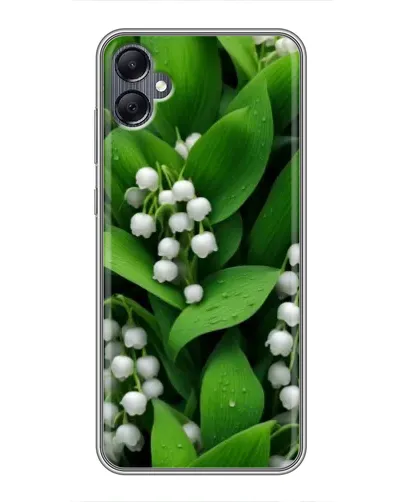 Чехол для Samsung Galaxy A05 с картинкой «Ландыши в зелени»