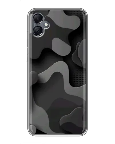 Чехол для Samsung Galaxy A05 с картинкой «Темный абстрактный камуфляж»