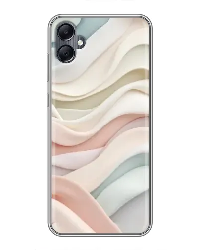 Чехол для Samsung Galaxy A05 с картинкой «Пастельные нежные волны»