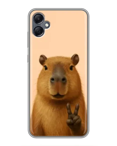 Чохол для Samsung Galaxy A05 з картинкою «Капібара вікторія»