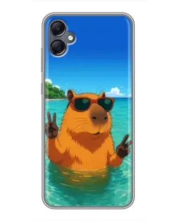 Чохол для Samsung Galaxy A05 з картинкою «Морська капібара» Чохол для Samsung Galaxy A05 з картинкою «Морська капібара»