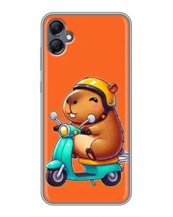 Чохол для Samsung Galaxy A05 з картинкою «Капібара на скутері» Чохол для Samsung Galaxy A05 з картинкою «Капібара на скутері»
