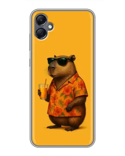Чохол для Samsung Galaxy A05 з картинкою «Капібара на відпочинку»