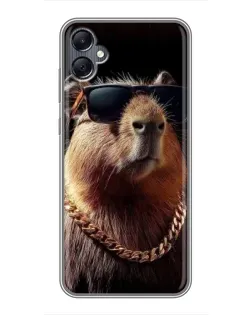 Чохол для Samsung Galaxy A05 з картинкою «Капібара золотий ланцюг» Чохол для Samsung Galaxy A05 з картинкою «Капібара золотий ланцюг»