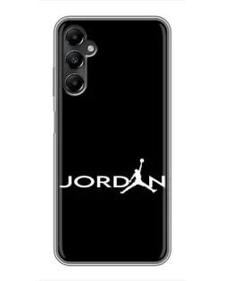 Чехол для Samsung Galaxy A05s с картинкой «Jordan White Logo»