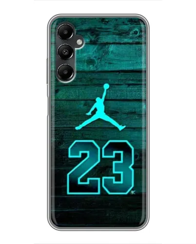 Чехол для Samsung Galaxy A05s с картинкой «Jordan Cyan 23»
