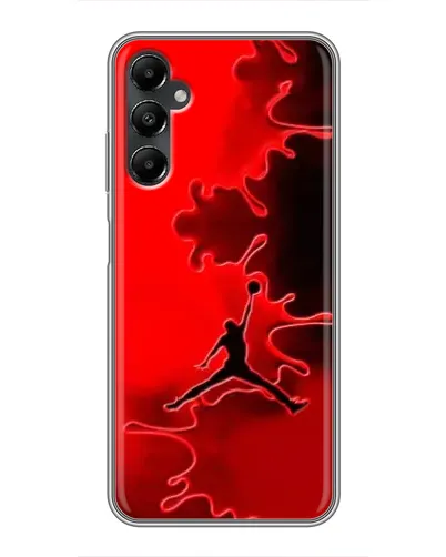 Чехол для Samsung Galaxy A05s с картинкой «Jordan Red Smoke»