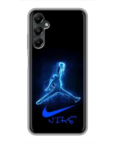 Чехол для Samsung Galaxy A05s с картинкой «Jordan Neon Blue»