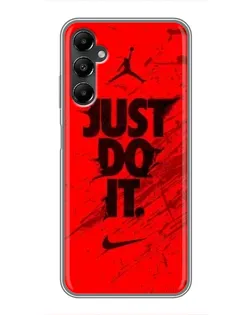 Чехол для Samsung Galaxy A05s с картинкой «Nike Just Do It»