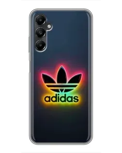 Чехол для Samsung Galaxy A05s с картинкой «Неоновый Adidas»