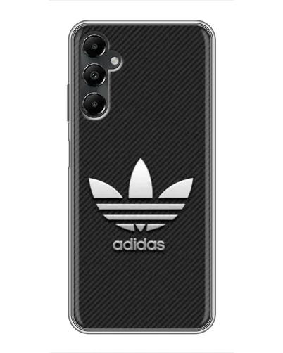 Чехол для Samsung Galaxy A05s с картинкой «Adidas Карбоновая текстура»