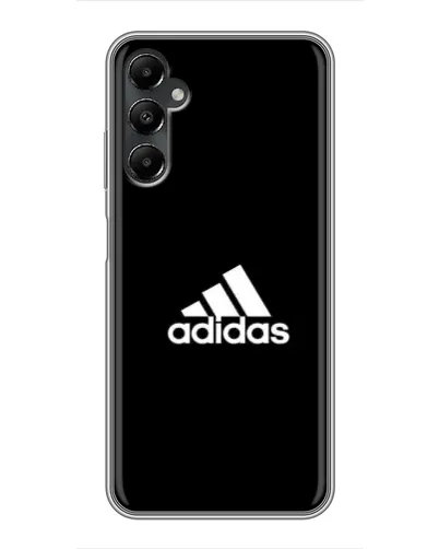 Чехол для Samsung Galaxy A05s с картинкой «Черная классика Adidas»