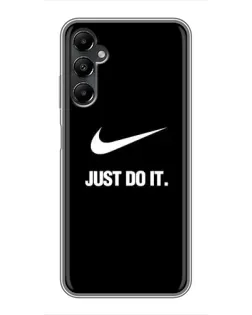 Чехол для Samsung Galaxy A05s с картинкой «Классический принт Nike»