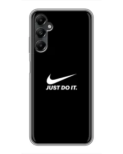 Чехол для Samsung Galaxy A05s с картинкой «Минимализм от Nike»