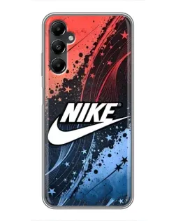 Чехол для Samsung Galaxy A05s с картинкой «Градиентный принт Найк»