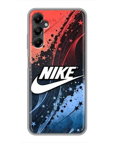 Чехол для Samsung Galaxy A05s с картинкой «Градиентный принт Найк»