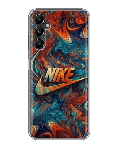 Чехол для Samsung Galaxy A05s с картинкой «Nike в абстракции»