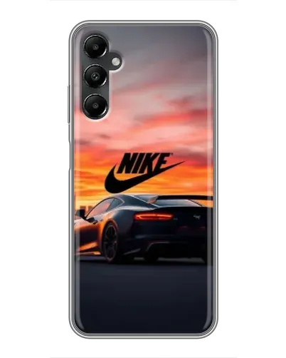 Чехол для Samsung Galaxy A05s с картинкой «Nike и суперкар»
