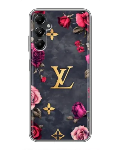 Чехол для Samsung Galaxy A05s с картинкой «Цветочный Louis Vuitton»