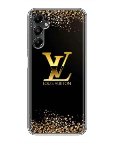 Чехол для Samsung Galaxy A05s с картинкой «LV — золотые искры»