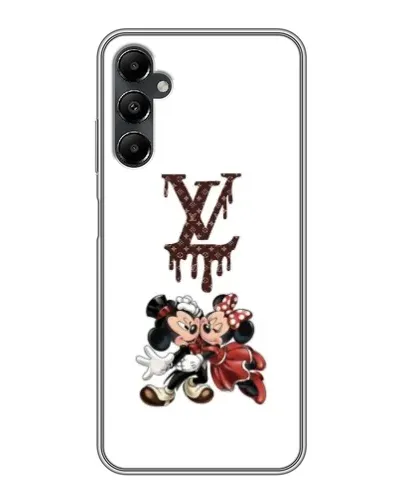 Чехол для Samsung Galaxy A05s с картинкой «LV и Микки Маус»