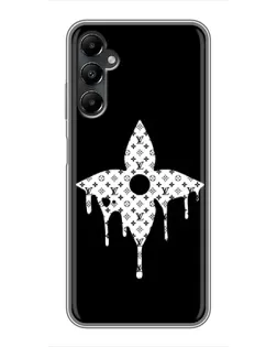 Чехол для Samsung Galaxy A05s с картинкой «Цветочная монограмма»