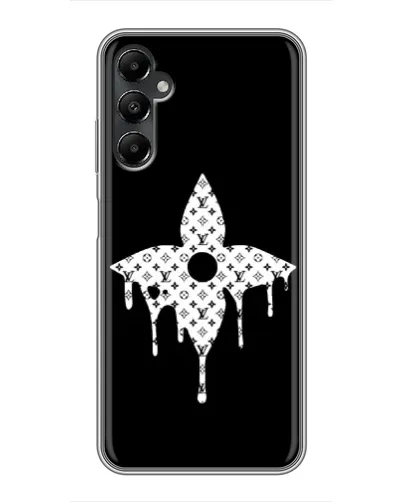Чехол для Samsung Galaxy A05s с картинкой «Цветочная монограмма»