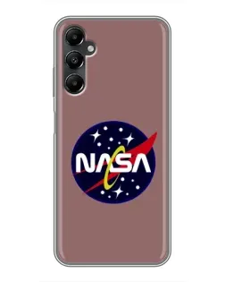 Чехол для Samsung Galaxy A05s с картинкой «NASA — ретро космос»