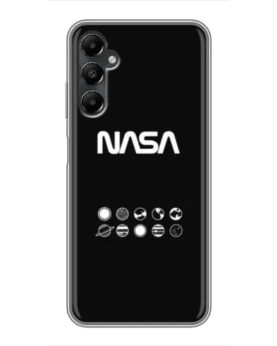 Чехол для Samsung Galaxy A05s с картинкой «NASA — технический принт»