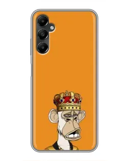 Чехол для Samsung Galaxy A05s с картинкой «Золотая обезьяна Bored Ape»